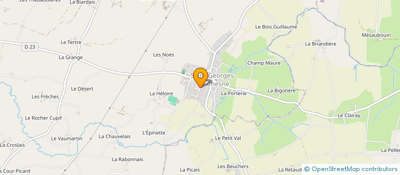 localisation de l'entreprise MONSIEUR IAN LECHARTIER  RIVES-DU-COUESNON