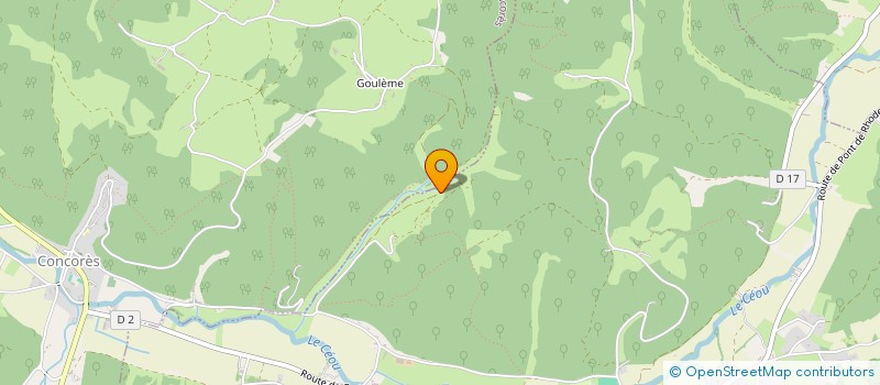 localisation de l'entreprise MONSIEUR IAN MELVIN  FRAYSSINET