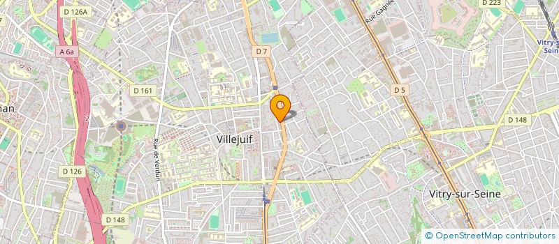 localisation de l'entreprise MONSIEUR IAN MUROKI KINUTHIA  VILLEJUIF