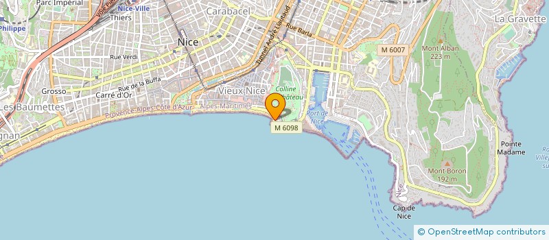 localisation de l'entreprise MONSIEUR IAN ROGERS à NICE