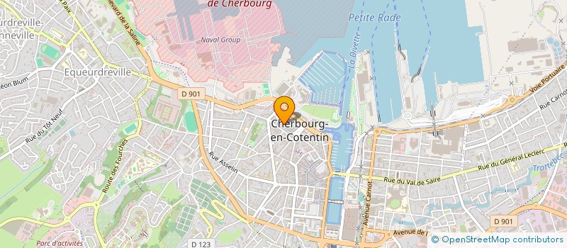 localisation de l'entreprise MONSIEUR IAN TAYLOR à CHERBOURG-EN-COTENTIN