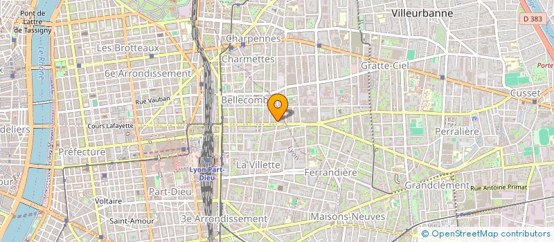 localisation de l'entreprise MONSIEUR IAN VANDOOREN à LYON