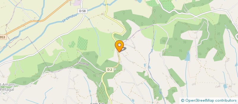 localisation de l'entreprise MONSIEUR IAN WILSON  CAZES-MONDENARD