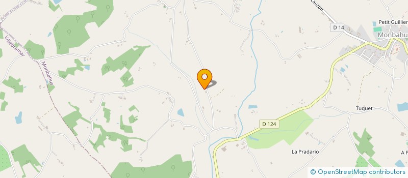 localisation de l'entreprise MONSIEUR IAN WOODROSE  SERIGNAC-PEBOUDOU