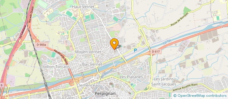 localisation de l'entreprise MONSIEUR IANIS ARMEL  PERPIGNAN