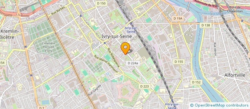 localisation de l'entreprise MONSIEUR IANIS HANAIZI  IVRY-SUR-SEINE