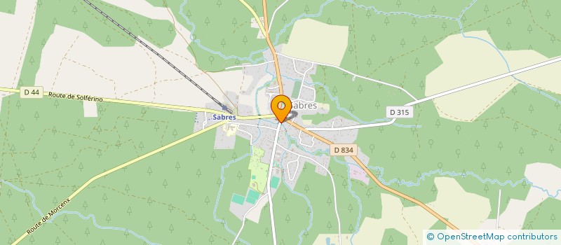 localisation de l'entreprise MONSIEUR IANIS MARCHANDISE  SABRES