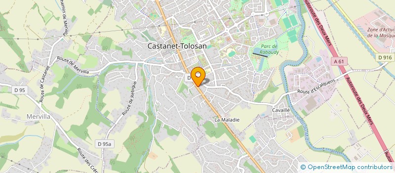 localisation de l'entreprise MONSIEUR IANIS MIRAOUI à CASTANET-TOLOSAN