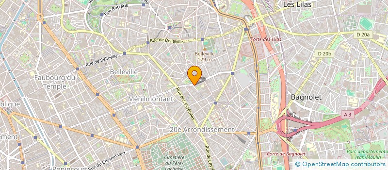 localisation de l'entreprise MONSIEUR IANIS PEREZ  PARIS