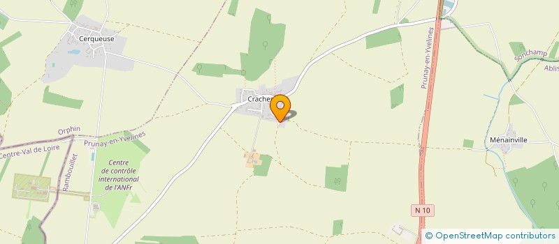 localisation de l'entreprise MONSIEUR IANN RANCE à PRUNAY-EN-YVELINES
