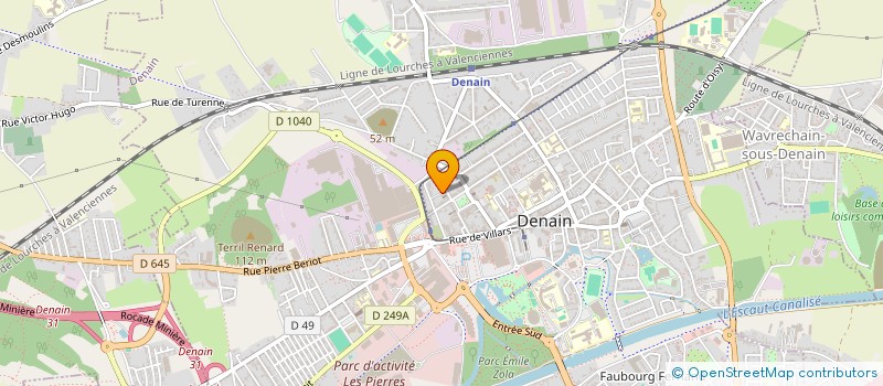 localisation de l'entreprise MONSIEUR IANOS TINTOI  DENAIN