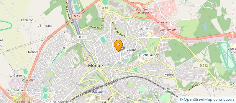 localisation de l'entreprise MONSIEUR IAROSLAV DIACONU à MORLAIX