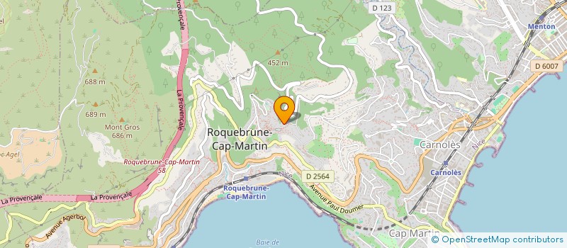 localisation de l'entreprise MONSIEUR IAROSLAV TURCAN à ROQUEBRUNE-CAP-MARTIN