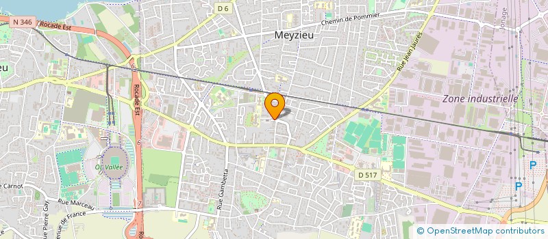 localisation de l'entreprise MONSIEUR IASMIN FLORIAN  MEYZIEU