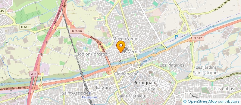 localisation de l'entreprise MONSIEUR IAVOTRINIANA ROBERT à PERPIGNAN