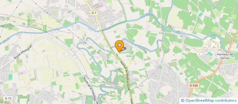 localisation de l'entreprise MONSIEUR IAZARO TORREGROSA  AUBIGNAN