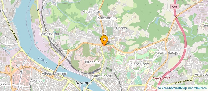 localisation de l'entreprise MONSIEUR IBAN ESPINOSA à BAYONNE