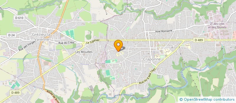 localisation de l'entreprise MONSIEUR IBAN EXBRAYAT  CRAPONNE