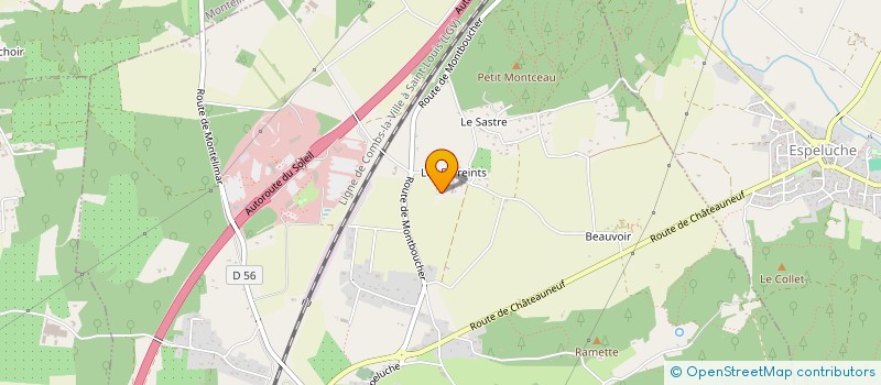 localisation de l'entreprise MONSIEUR IBAN GENESTE  ALLAN