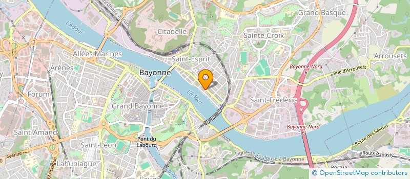 localisation de l'entreprise MONSIEUR IBAN GORAZURETA à BAYONNE