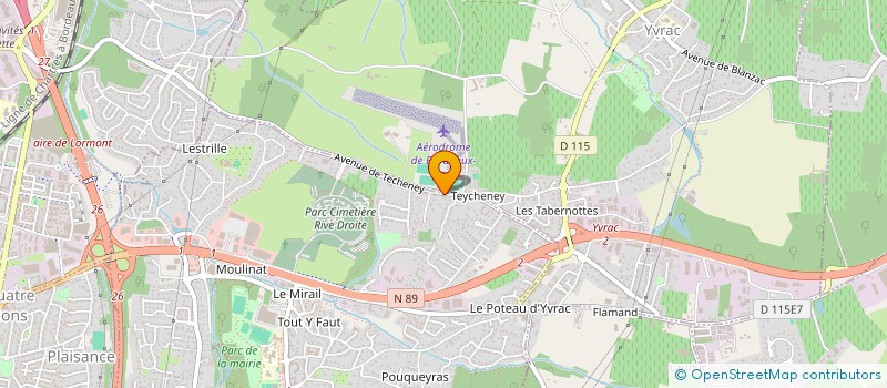 localisation de l'entreprise MONSIEUR IBAN LISSAYOU  ARTIGUES-PRES-BORDEAUX