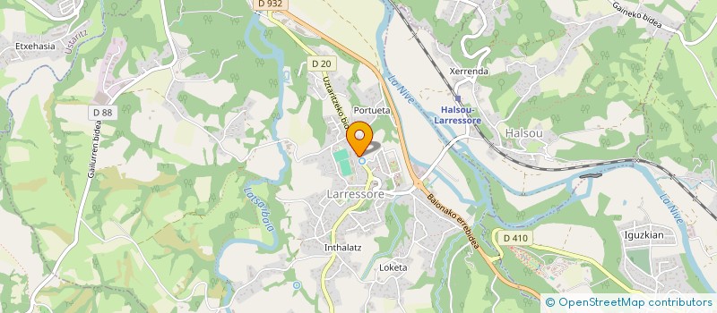 localisation de l'entreprise MONSIEUR IBAN URRIZA à LARRESSORE
