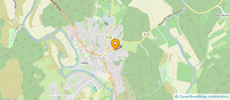 localisation de l'entreprise MONSIEUR IBIS NOGUES ESQUERDA  QUISSAC