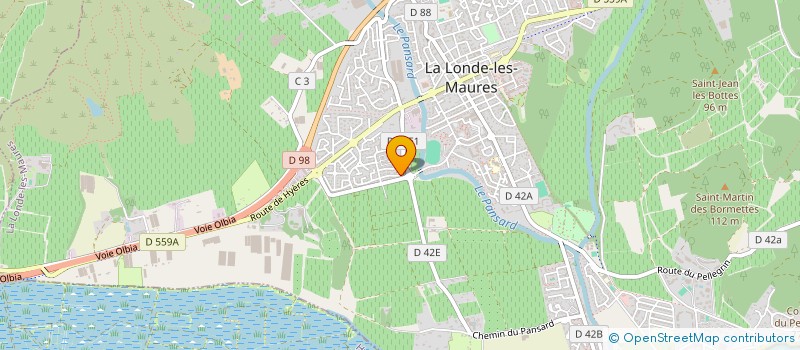 localisation de l'entreprise MONSIEUR IBNE KADAYER à LA LONDE-LES-MAURES