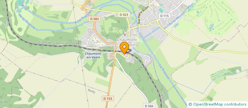 localisation de l'entreprise MONSIEUR IBOU MENDY à CHAUMONT-EN-VEXIN