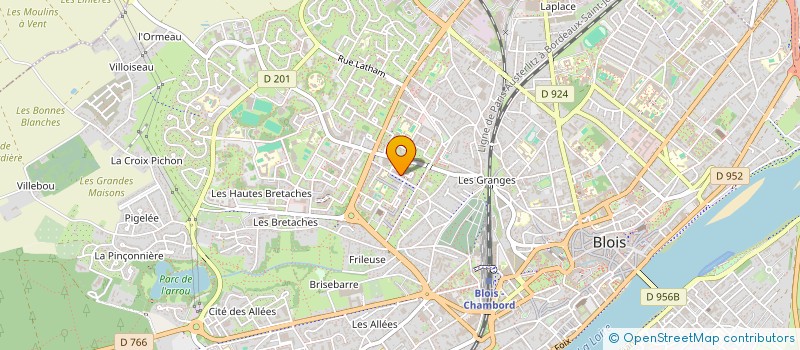 localisation de l'entreprise MONSIEUR IBRA N'DIAYE  BLOIS