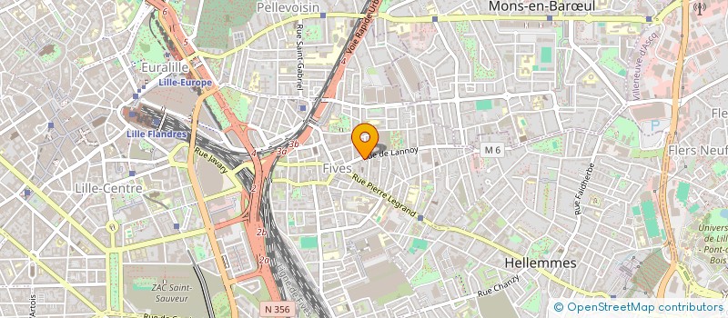 localisation de l'entreprise MONSIEUR IBRA NDIAYE à LILLE