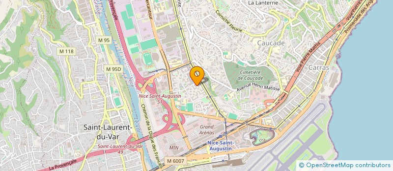 localisation de l'entreprise MONSIEUR IBRA NIANG à NICE