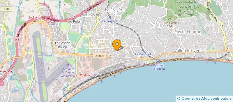 localisation de l'entreprise MONSIEUR IBRAGIM ELSKHANOV à CANNES