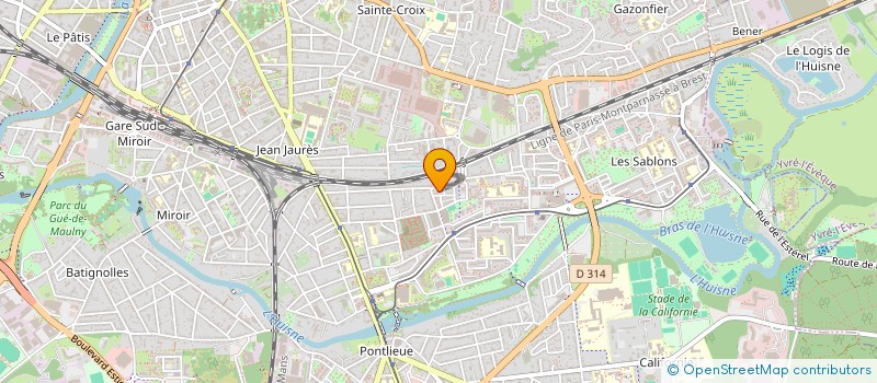 localisation de l'entreprise MONSIEUR IBRAGUIM ADKHALIMOV  LE MANS