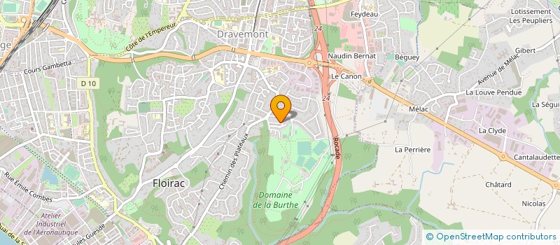 localisation de l'entreprise MONSIEUR IBRAHEM ABDELGHANY  FLOIRAC