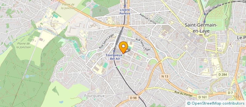 localisation de l'entreprise MONSIEUR IBRAHIM ABBAS ALASH  SAINT-GERMAIN-EN-LAYE