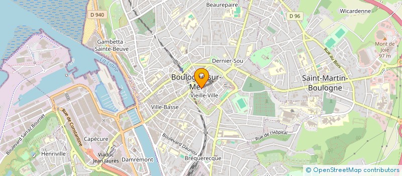 localisation de l'entreprise MONSIEUR IBRAHIM ABDALLAH  BOULOGNE-SUR-MER