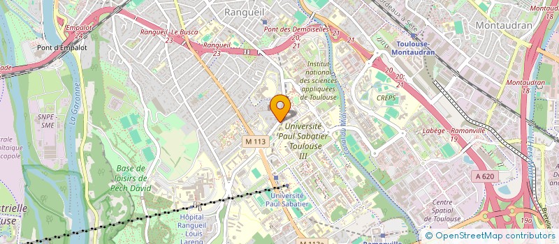 localisation de l'entreprise MONSIEUR IBRAHIM ABDELKOURAN à TOULOUSE