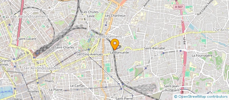 localisation de l'entreprise MONSIEUR IBRAHIM ABDOU BAMCOLO à MARSEILLE