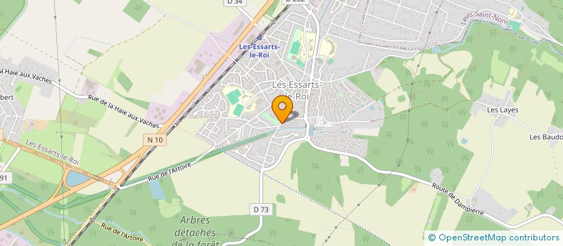 localisation de l'entreprise MONSIEUR IBRAHIM ABDOULAYE TOLL à LES ESSARTS-LE-ROI