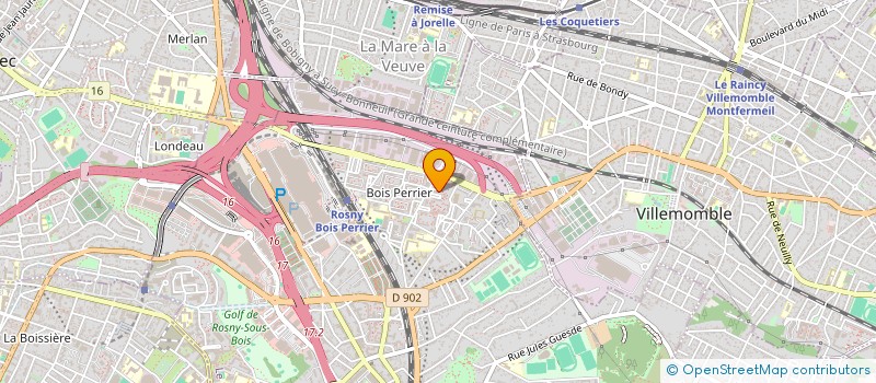 localisation de l'entreprise MONSIEUR IBRAHIM ABDOURAHAMANE à ROSNY SOUS BOIS