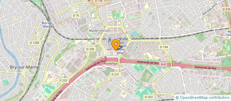 localisation de l'entreprise MONSIEUR IBRAHIM ABOU EL NASSER à NOISY-LE-GRAND