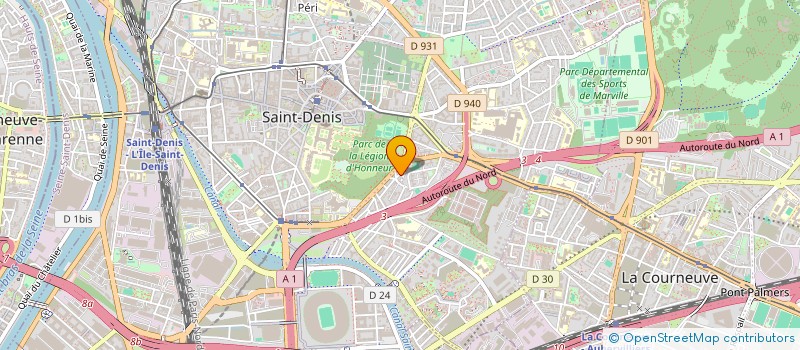 localisation de l'entreprise MONSIEUR IBRAHIM ABOUKOLL  SAINT-DENIS