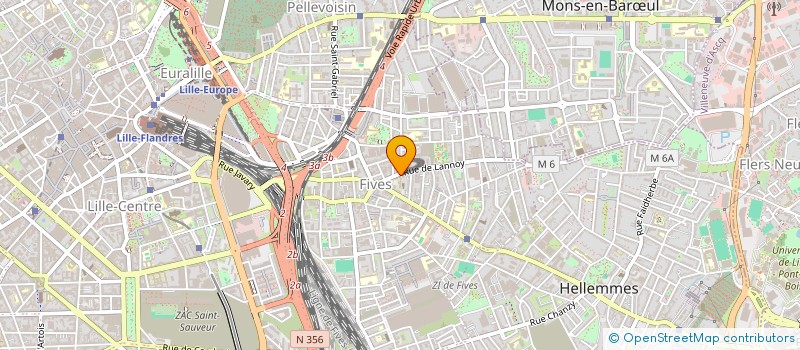 localisation de l'entreprise MONSIEUR IBRAHIM ADAM OMAR à LILLE