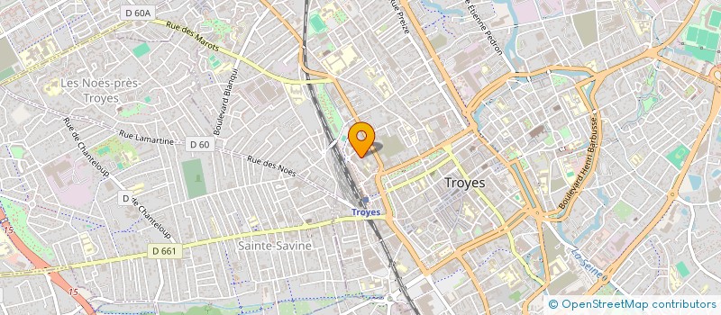 localisation de l'entreprise MONSIEUR IBRAHIM ADIGOU  TROYES