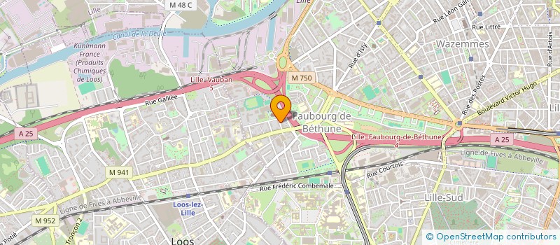 localisation de l'entreprise MONSIEUR IBRAHIM AHMED ARAB à LILLE