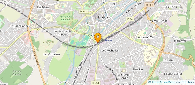 localisation de l'entreprise MONSIEUR IBRAHIM AKKUS à DREUX