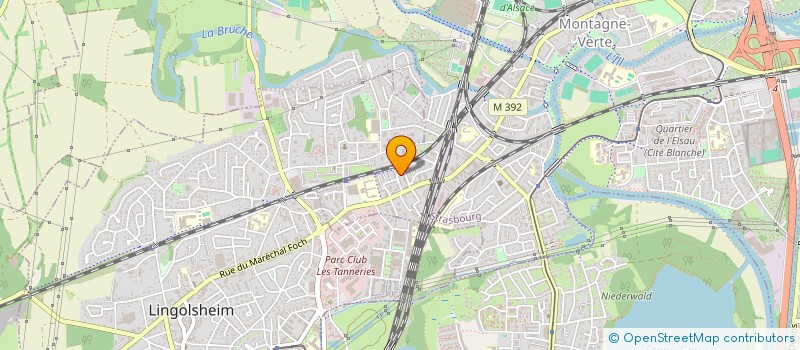 localisation de l'entreprise MONSIEUR IBRAHIM AKYILDIZ à STRASBOURG
