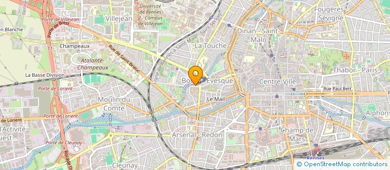 localisation de l'entreprise MONSIEUR IBRAHIM AL JOUJOU  RENNES