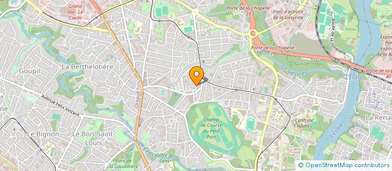 localisation de l'entreprise MONSIEUR IBRAHIM ALI à NANTES